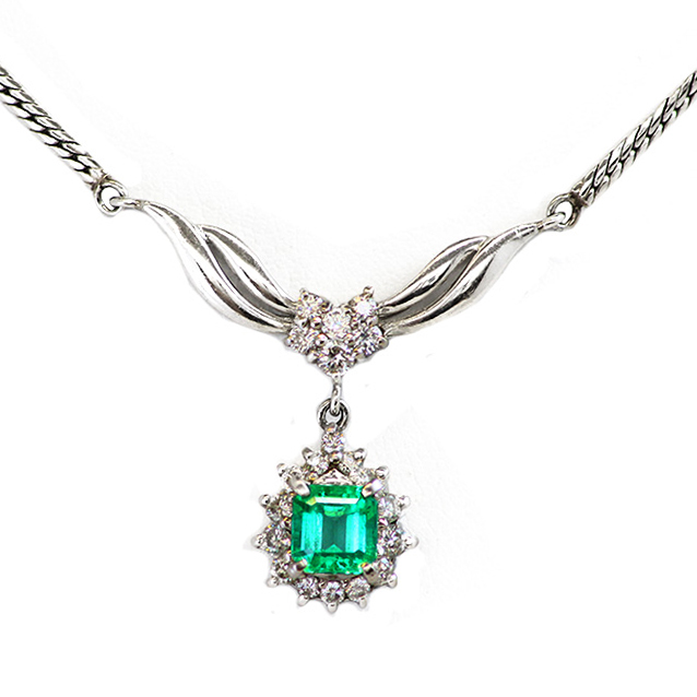 emerald necklace