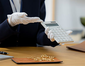 フローレスの金・貴金属査定はとにかくスピーディ!